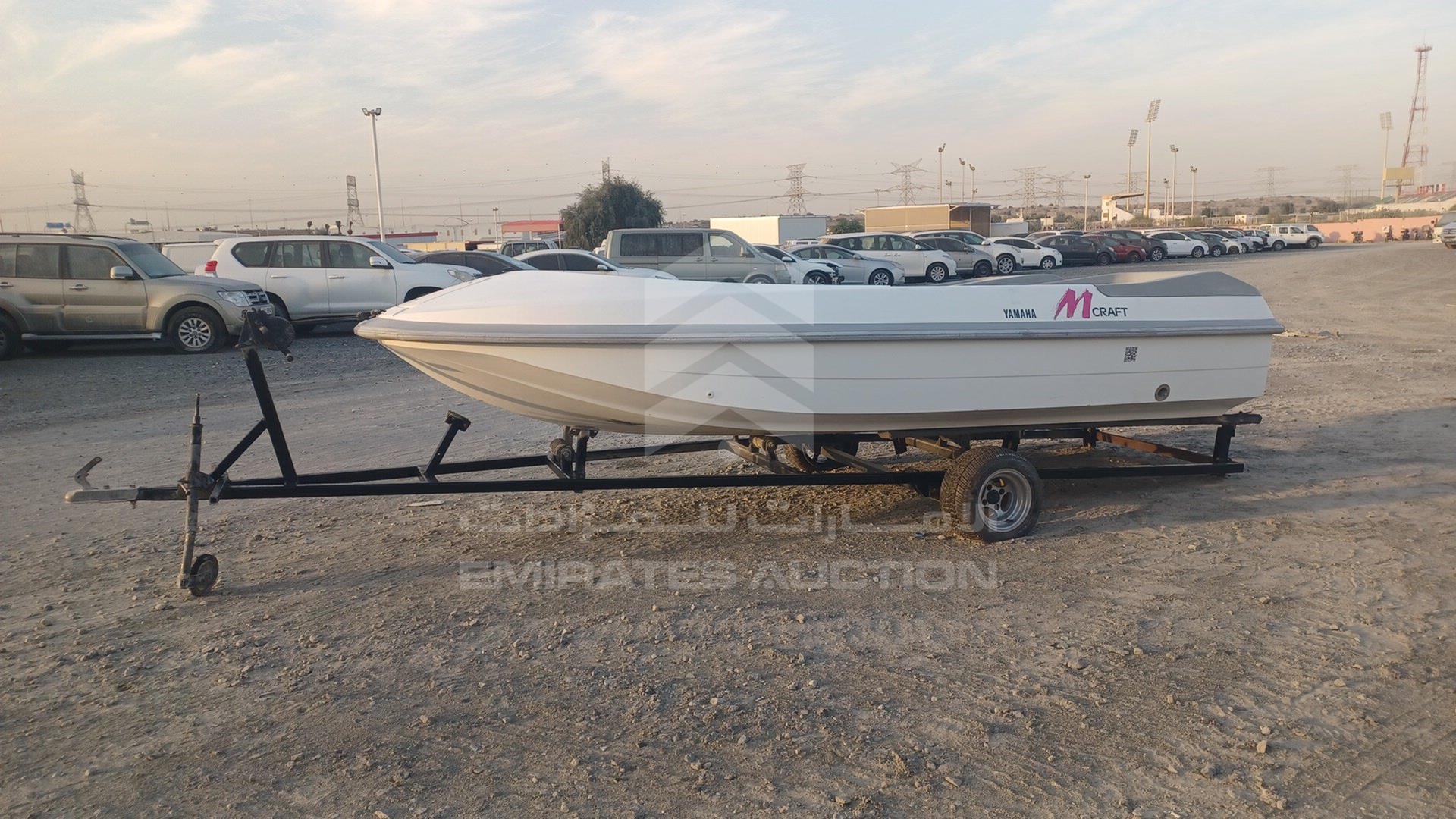 0 BOAT + TROLLEY --- VIN: CR11Y310
