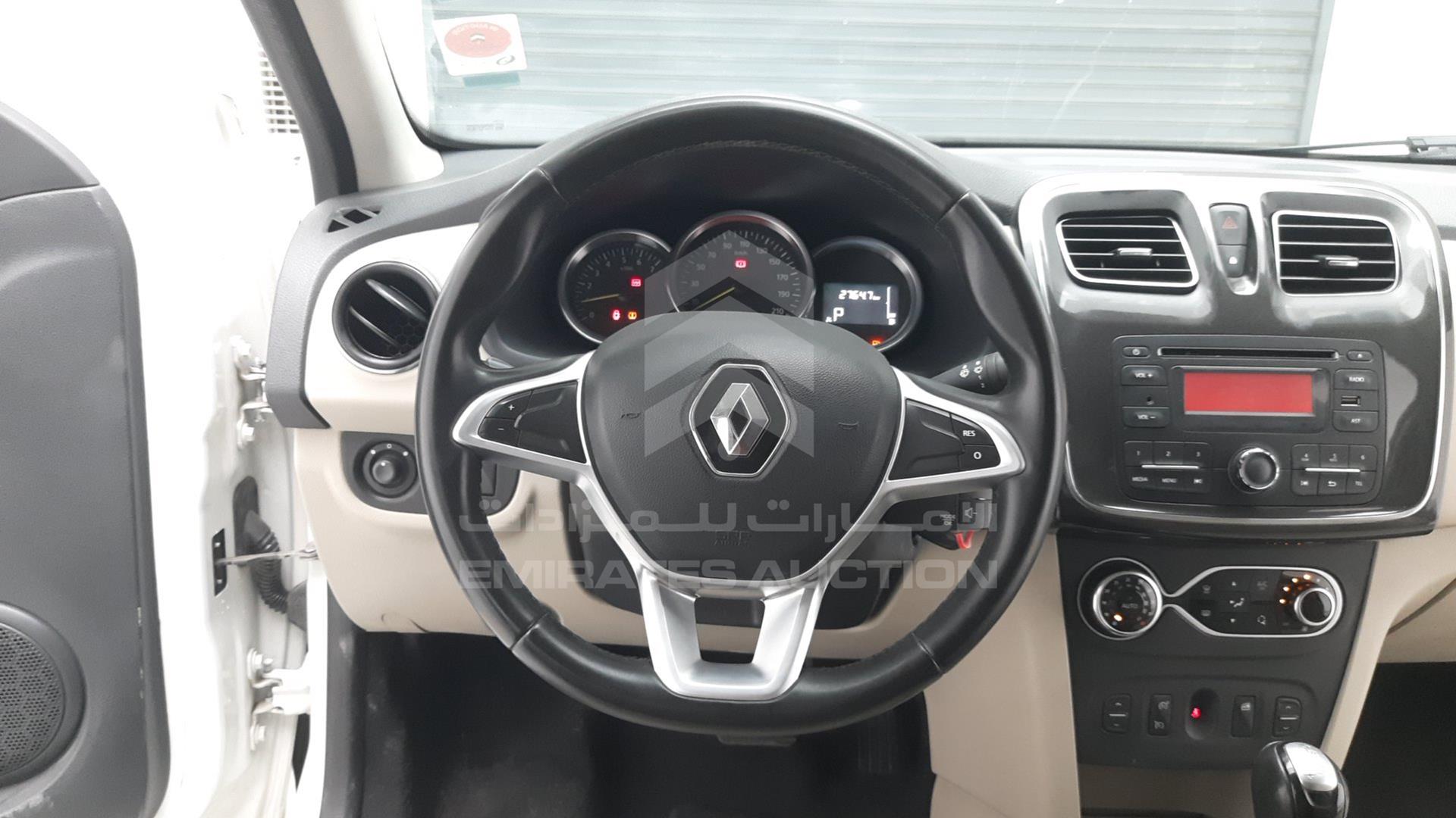 2019 RENAULT SYMBOL VIN: VF14SRAB1KT452118