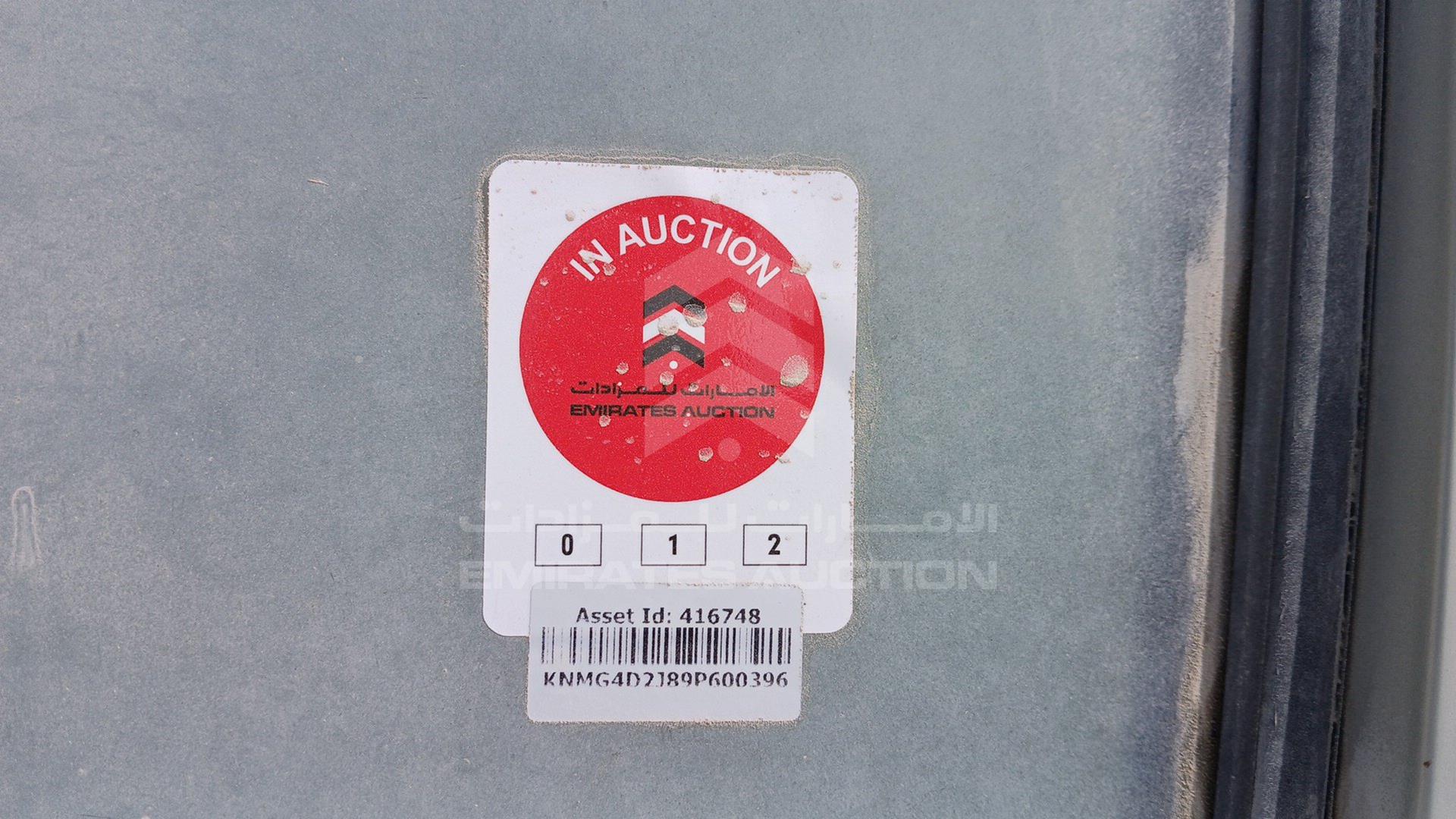 2009 RENAULT SAFRANE VIN: KNMG4D2J89P600396