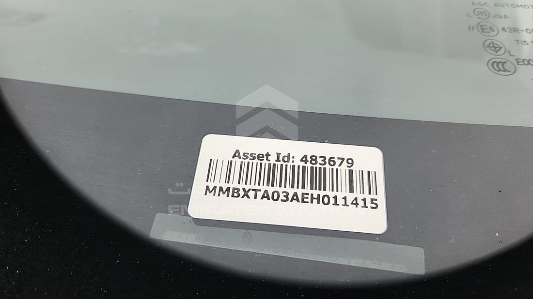 ميتسوبيشي ميراج 2014 — رقم الشاسيه على الهيكل — صورة 4