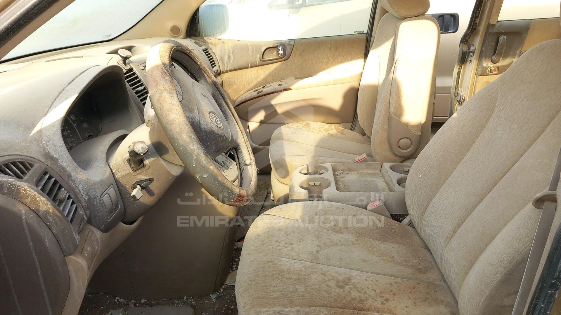2008 KIA CARNIVAL VIN: KNAMB763986252972