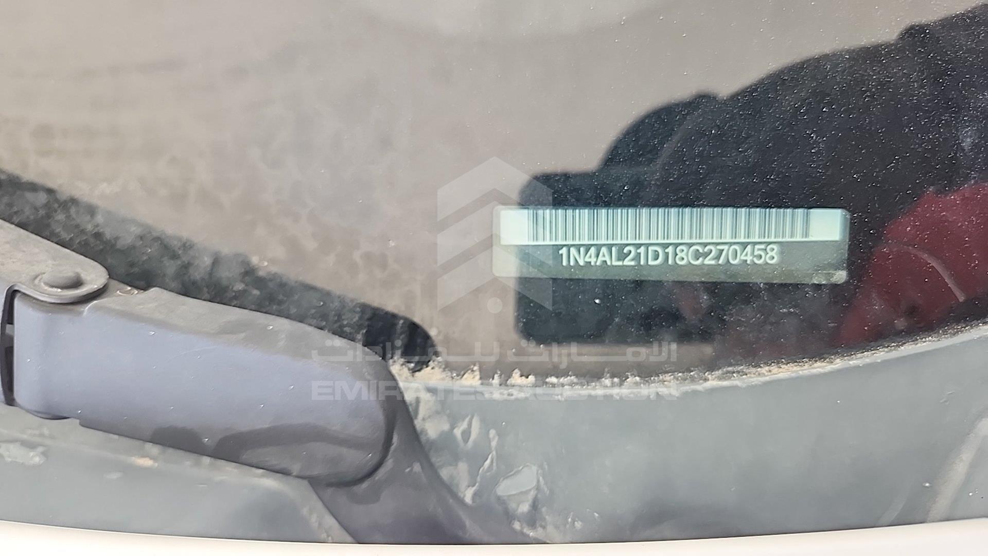 2008 NISSAN ALTIMA VIN: 1N4AL21D18C270458