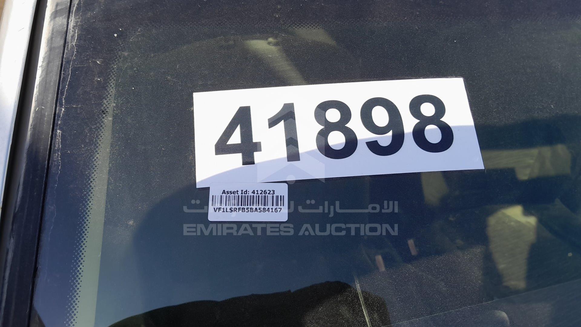 2011 RENAULT LOGAN VIN: VF1LSRFB5BA584167