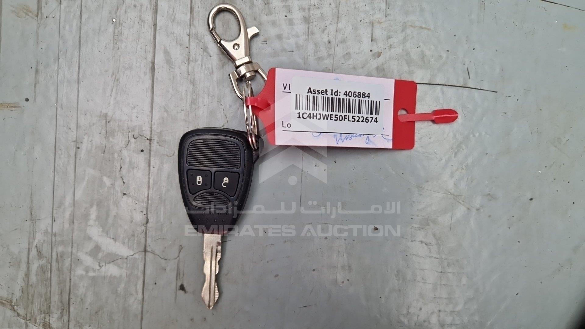 1C4HJWE50FL522674 - 2015 Jeep Wrangler Sahara - #510359