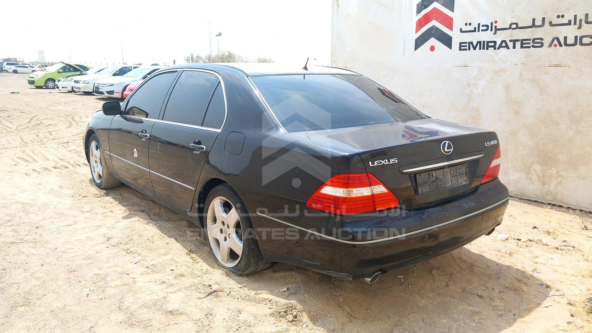 2005 LEXUS LS 430 VIN: JTHBN36F555011723