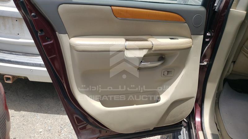 5N3AA08C89N903631 Auction: EmiratesAuction Lot: 405236 5N3AA08C89N903631 Infiniti QX56 2009 MAROON Photo 16