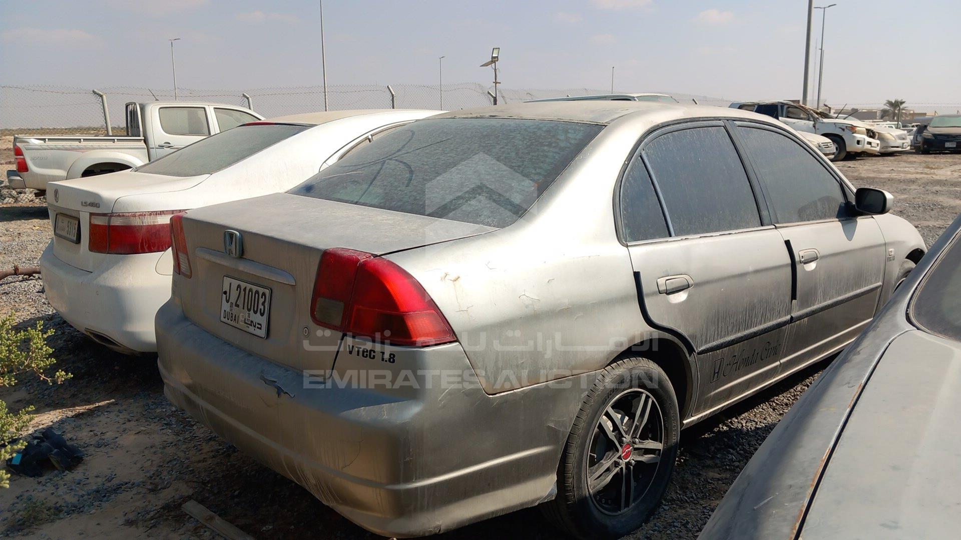 2005 HONDA CIVIC VIN: JHMES86235S402807