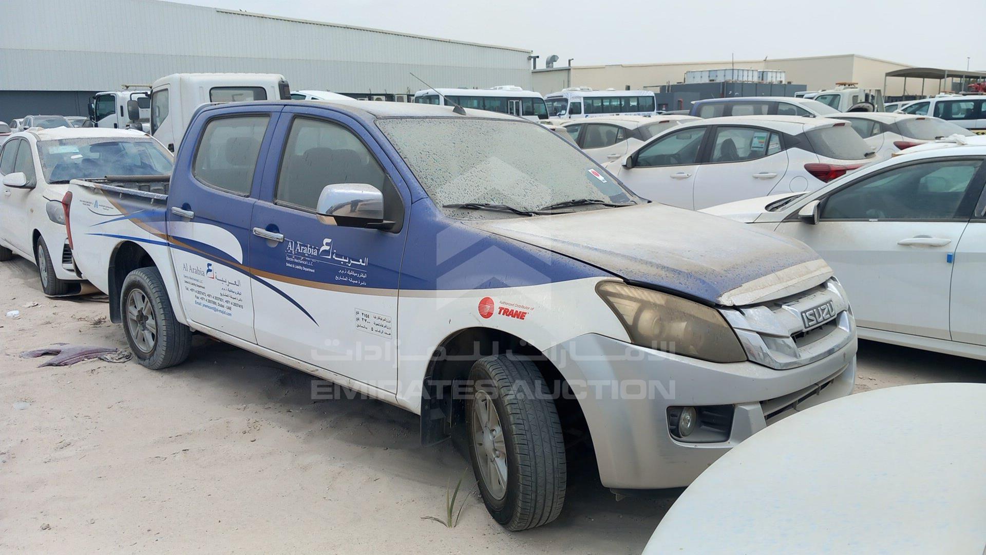 2015 ISUZU D-MAX VIN: MPAEL3317FT013569