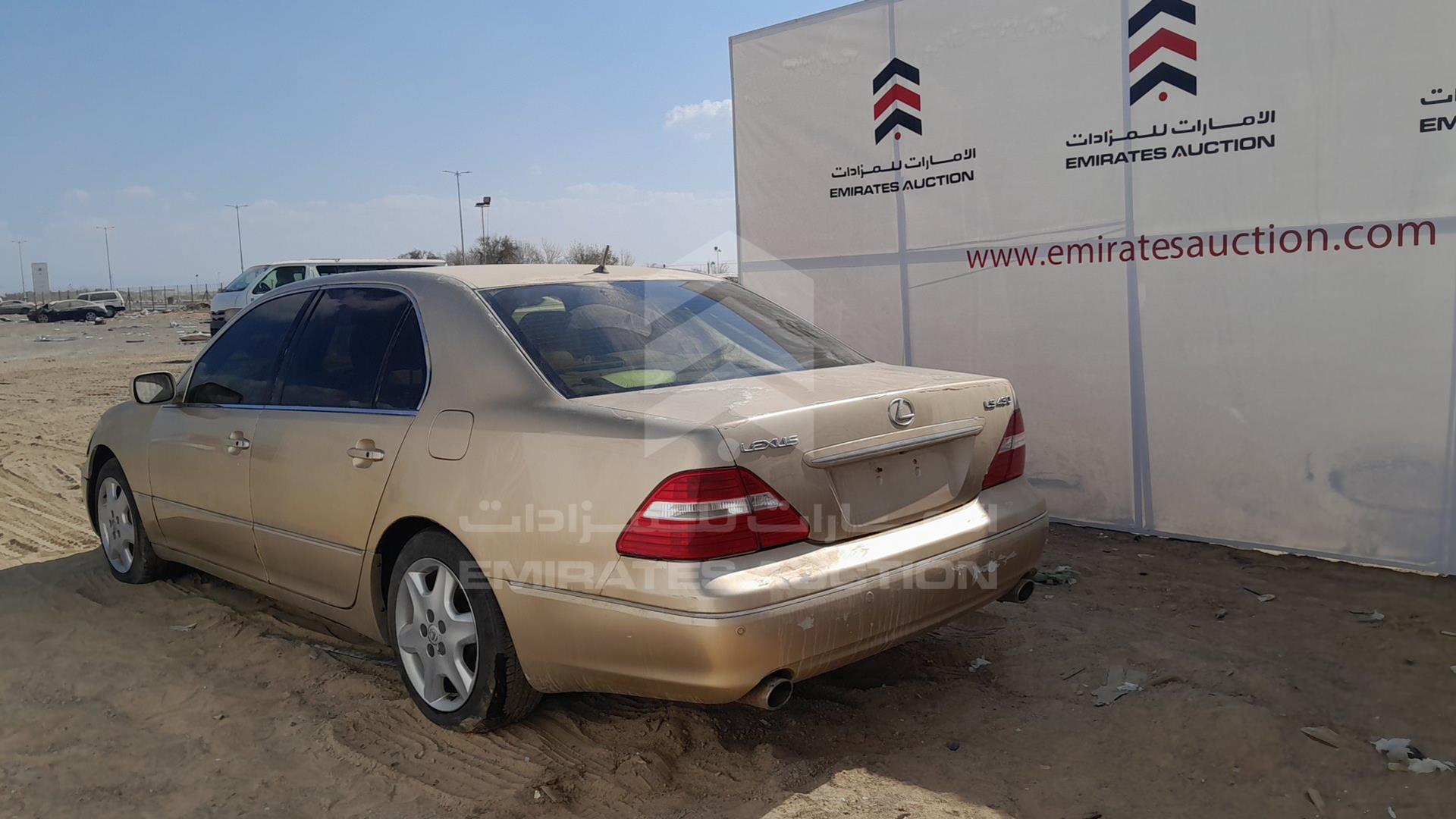 2004 LEXUS LS 430 VIN: JTHBN36F440158854