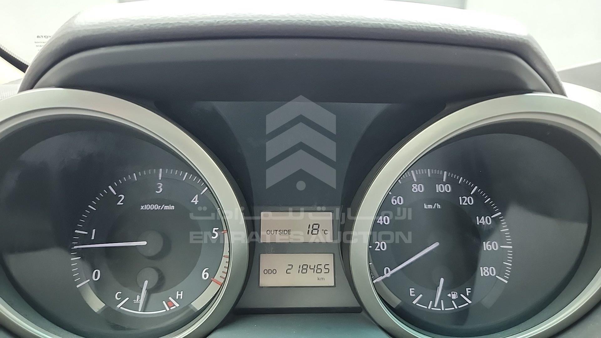 2011 TOYOTA PRADO VIN: JTEBD9FJX0K005627