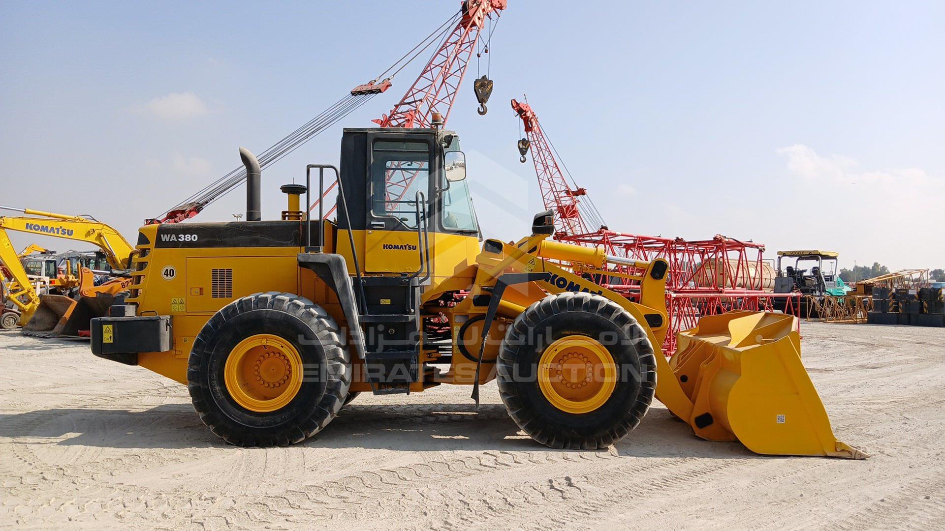 2009 KOMATSU WA380-3 VIN: KMTWA031C01054650