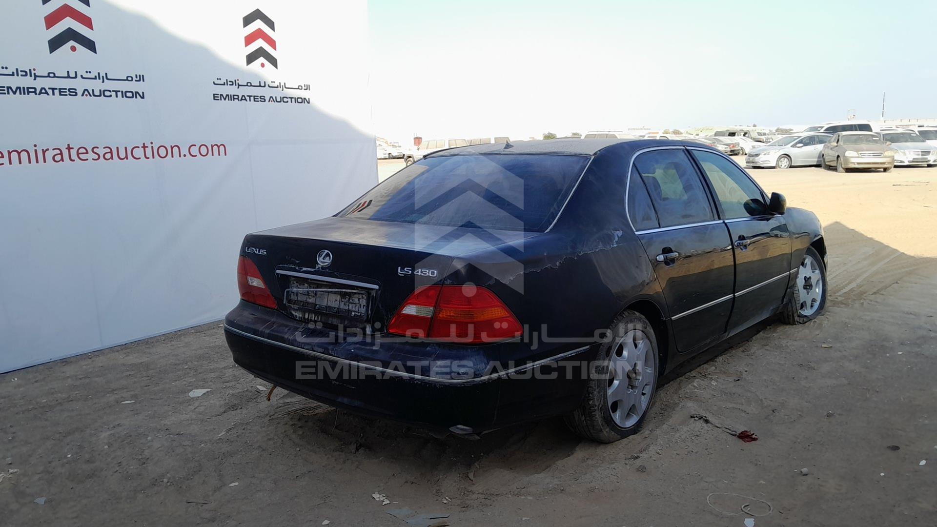 2001 LEXUS LS 430 VIN: JTHBN30F610034198