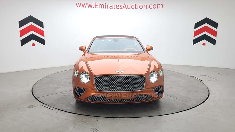 SCBDA3ZG8LC083991 Auction: EmiratesAuction Lot: 418778 SCBDA3ZG8LC083991 Bentley Continental 2020 ORANGE Photo 1
