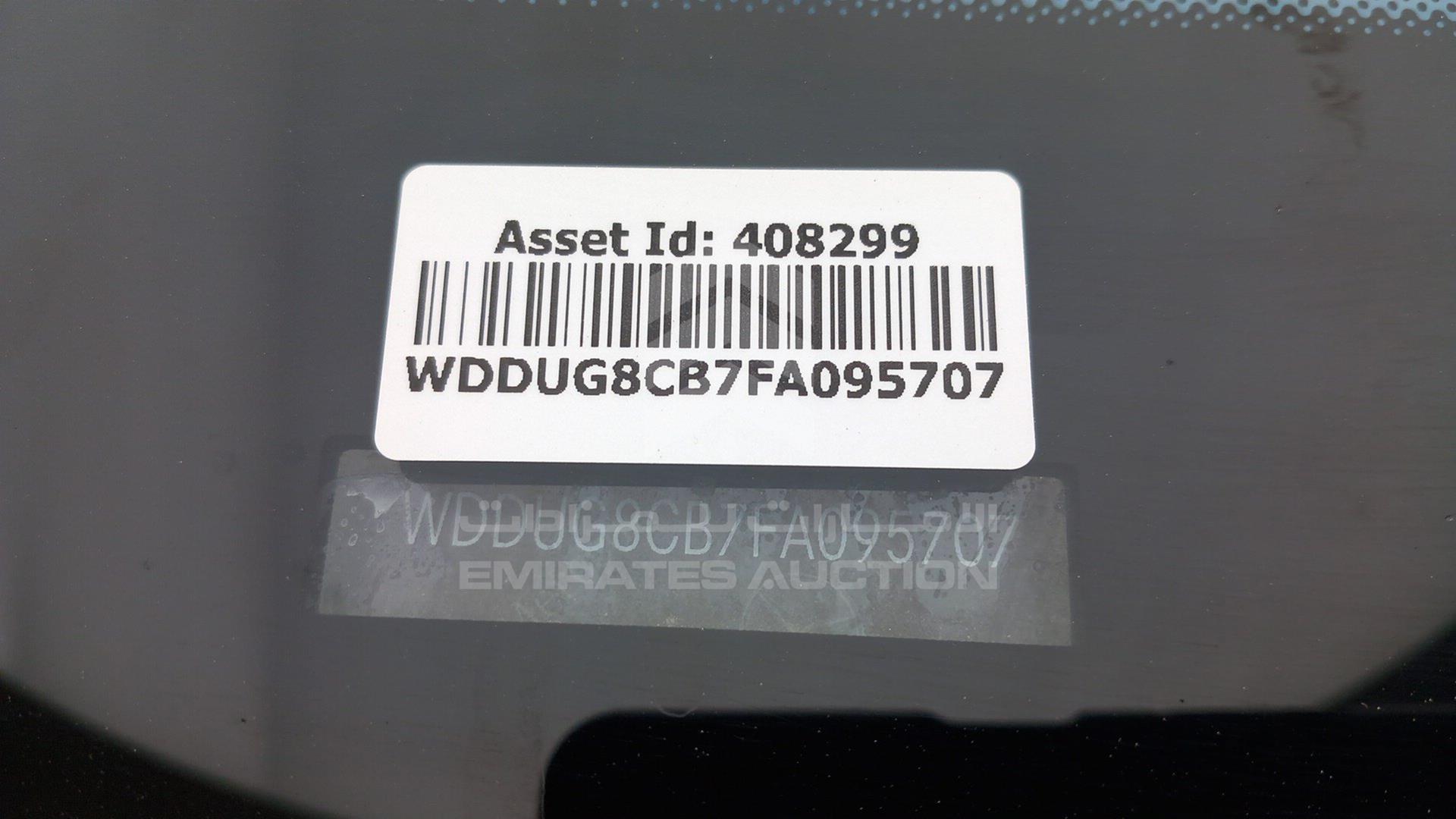 2015 MERCEDES S 500 VIN: WDDUG8CB7FA095707