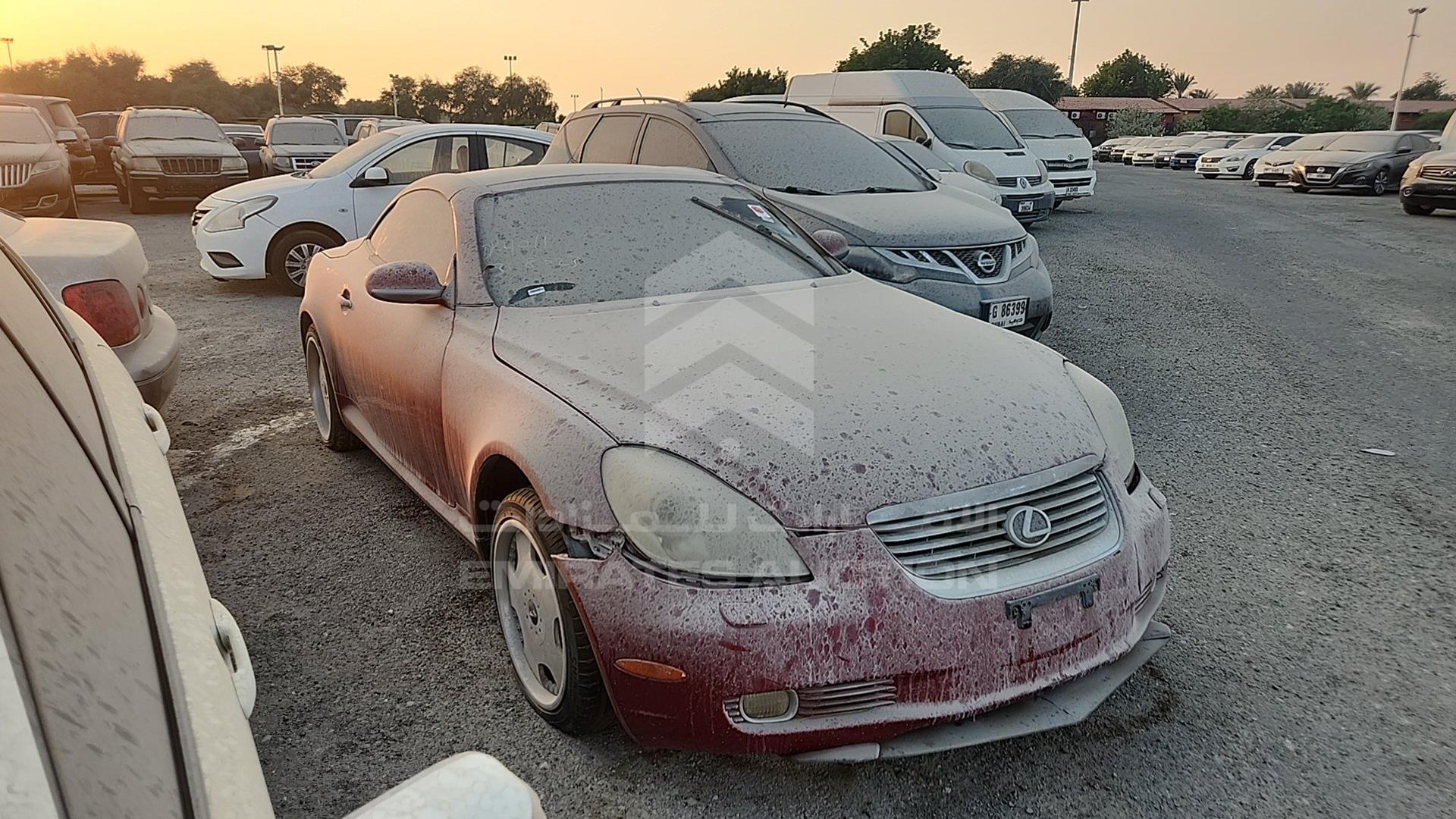 2006 LEXUS SC 430 VIN: JTHFN48Y869007360