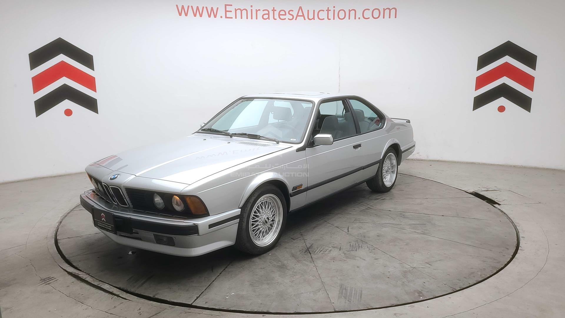 1989 BMW 635 VIN: WBAEC890300766235