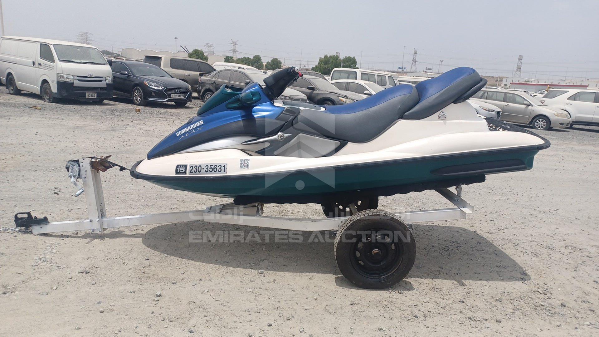 0 JET SKI + TROLLEY --- VIN: ZNE6687B7975642