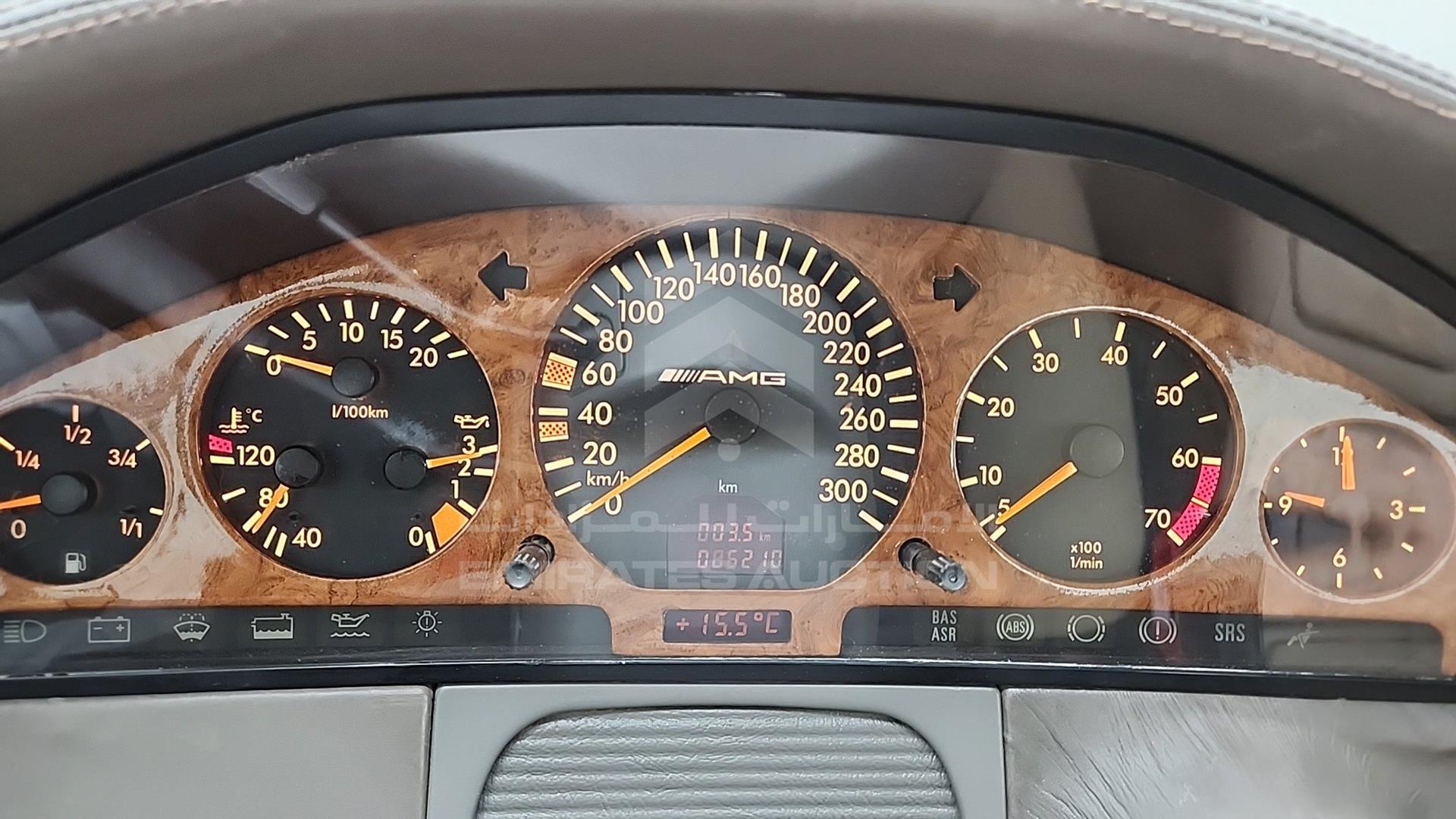 1998 MERCEDES CL 500 VIN: WDB1400701A380969