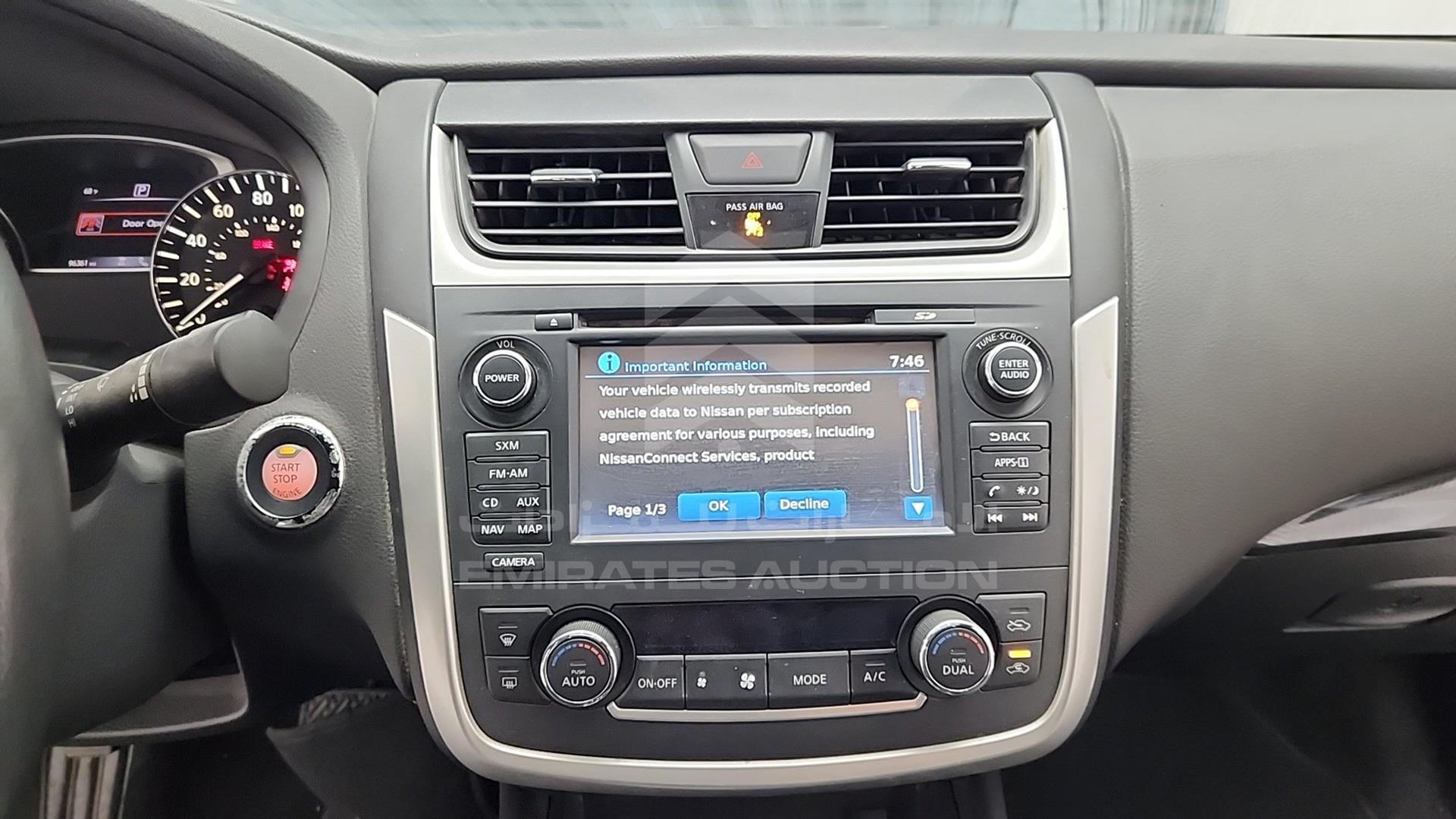 2016 NISSAN ALTIMA VIN: 1N4AL3AP8GC227685