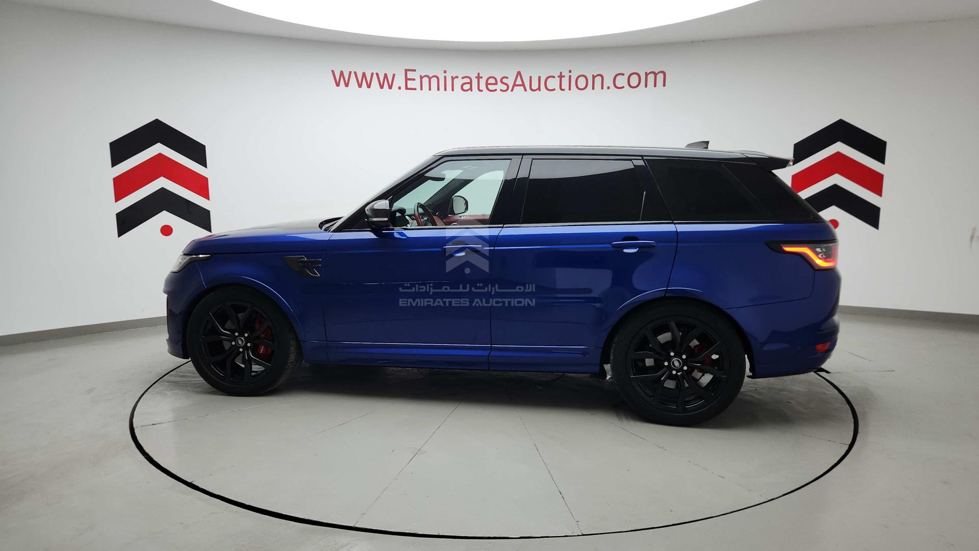 2022 RANGE ROVER SPORT SVR VIN: SALWA2BE2NA213201