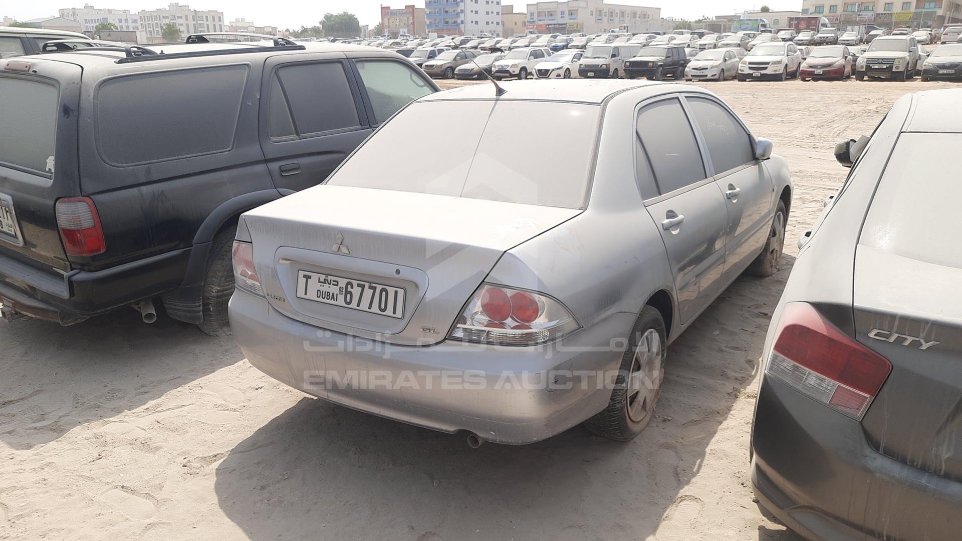 2007 MITSUBISHI LANCER VIN: JMYSRCS1A7U720544