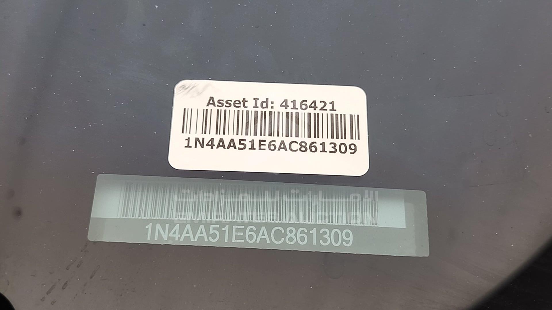 2010 NISSAN MAXIMA VIN: 1N4AA51E6AC861309