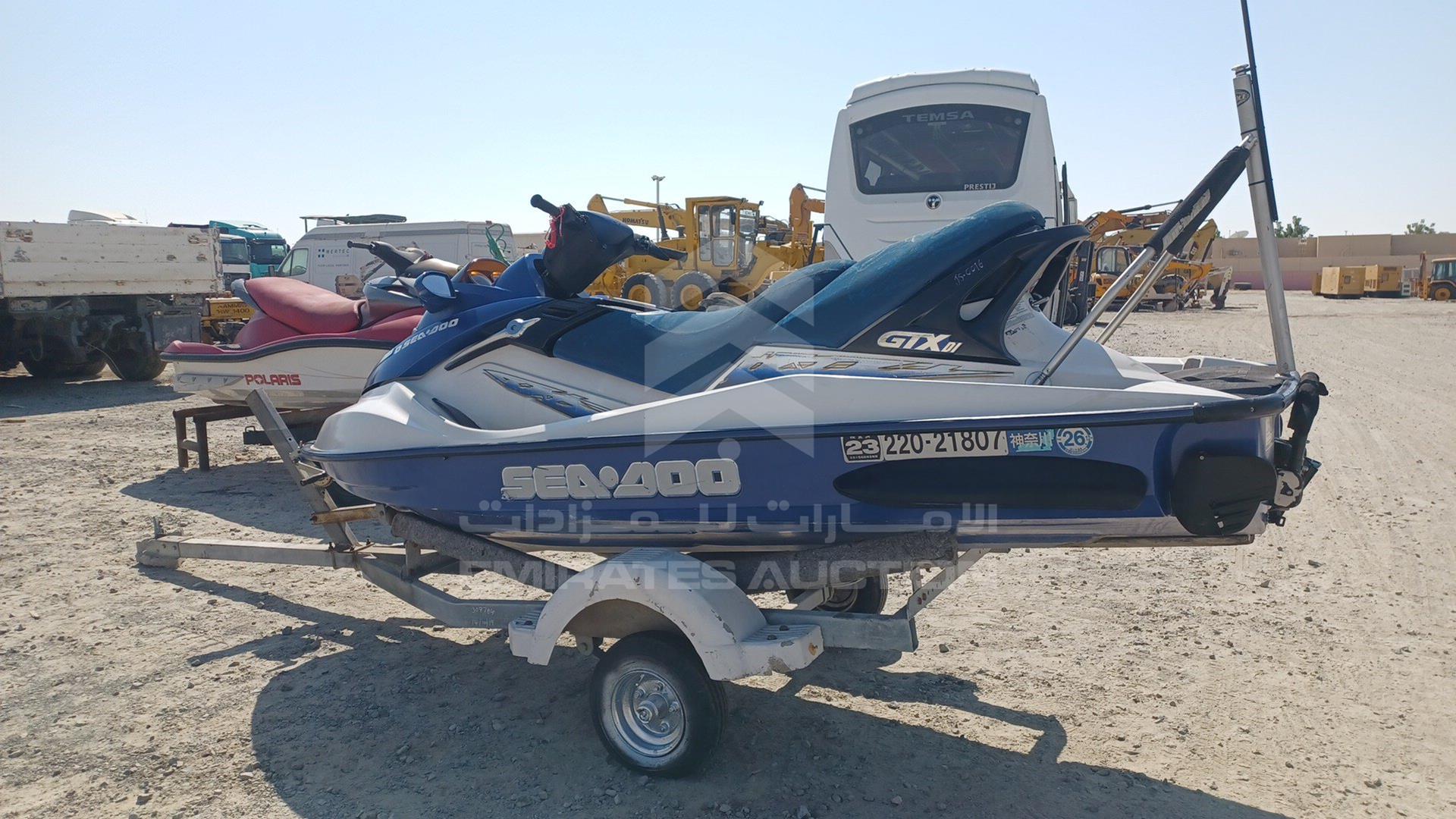 0 JET SKI + TROLLEY SEA DOO VIN: ZZN41052B207