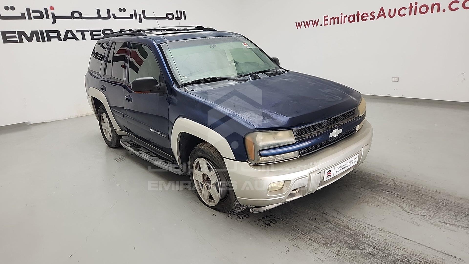 2002 CHEVROLET TRAILBLAZER VIN: 1GNDT13S622303522