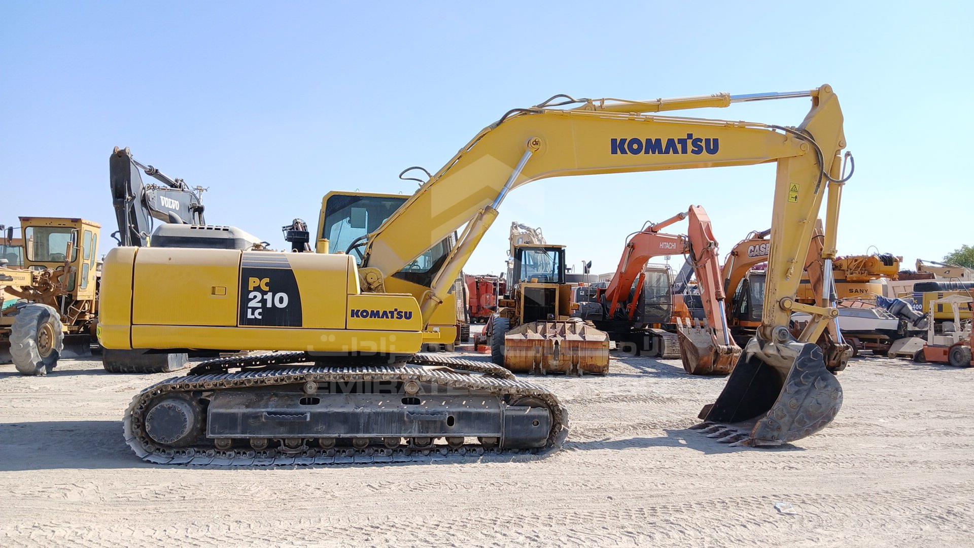 2012 KOMATSU PC210 VIN: KMTPC180T94L70253