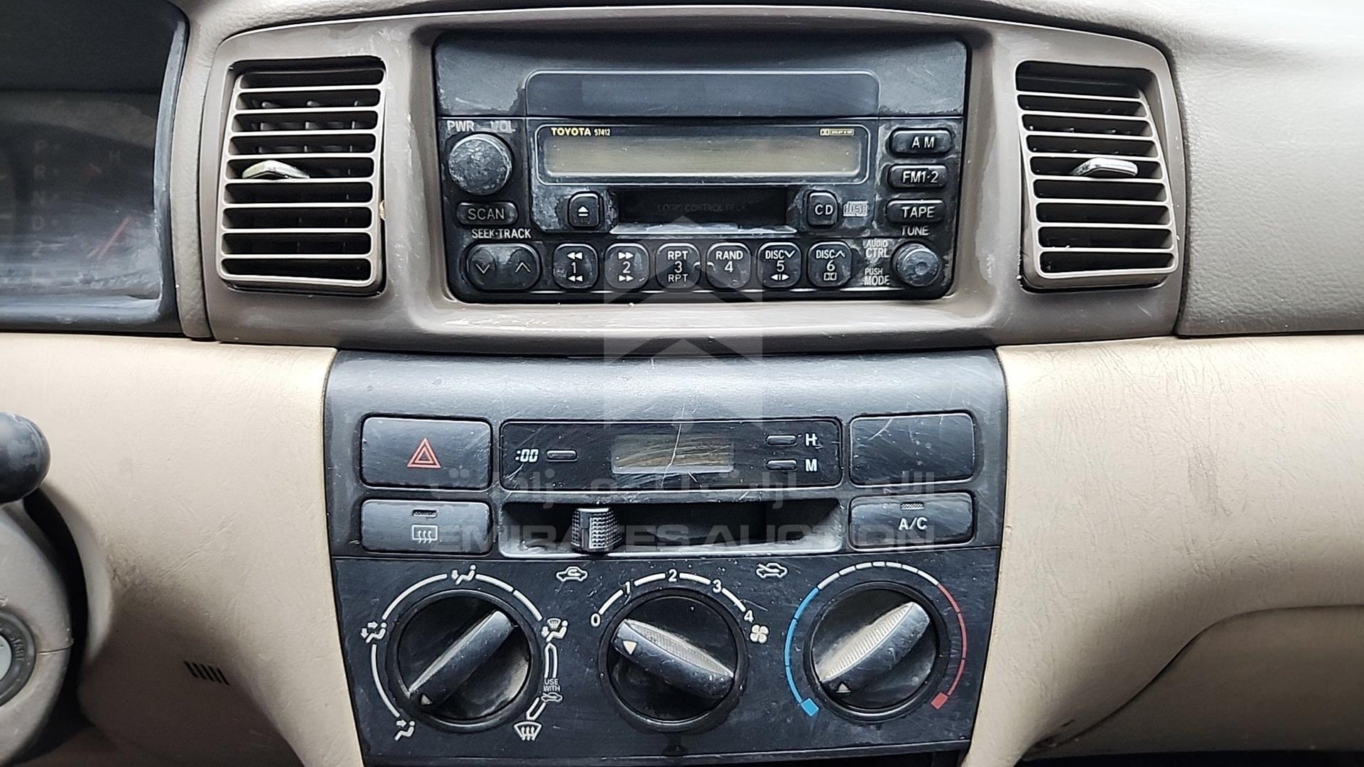 2004 TOYOTA COROLLA VIN: JTDBW23E743032751