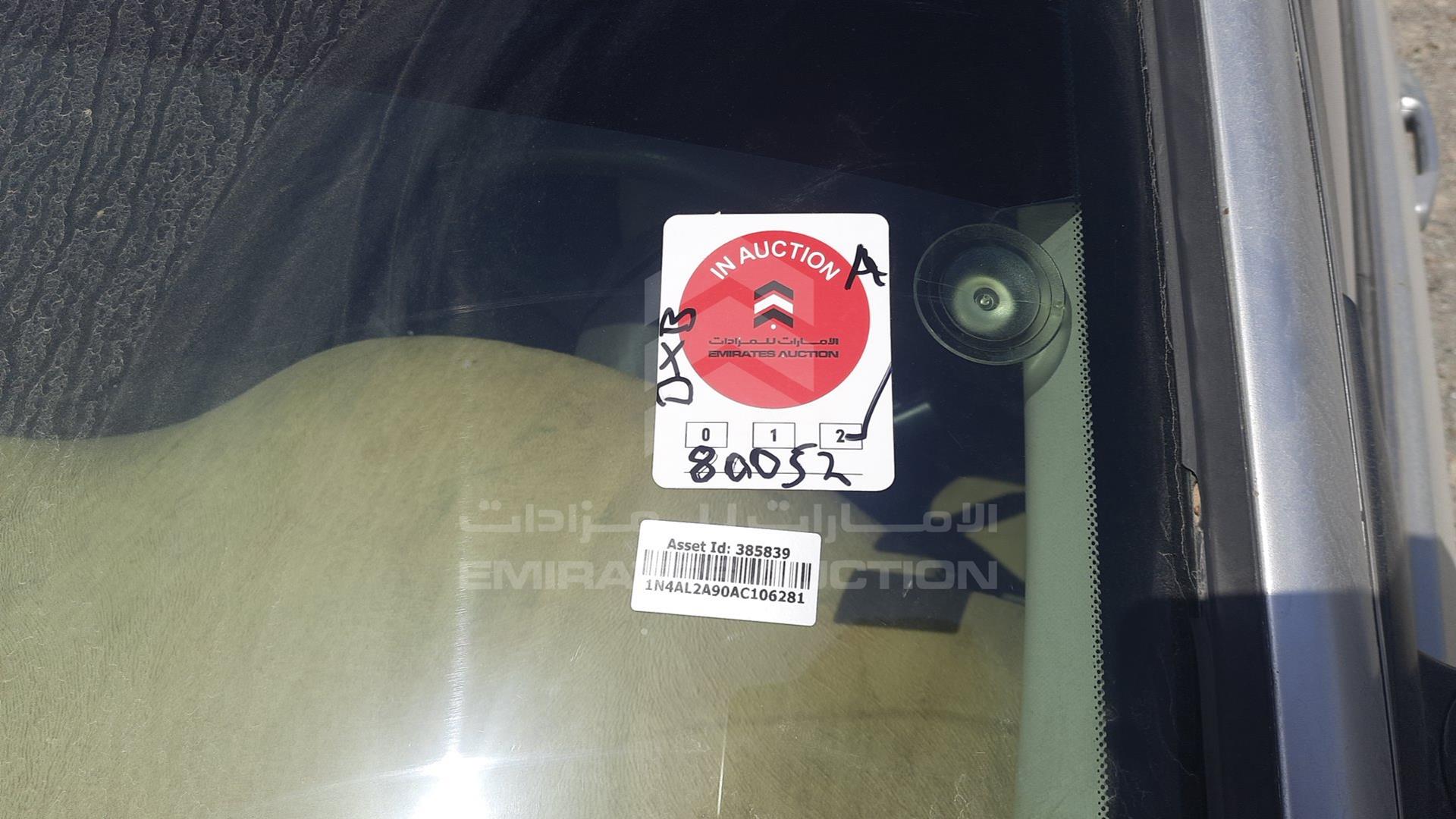 2010 NISSAN ALTIMA VIN: 1N4AL2A90AC106281