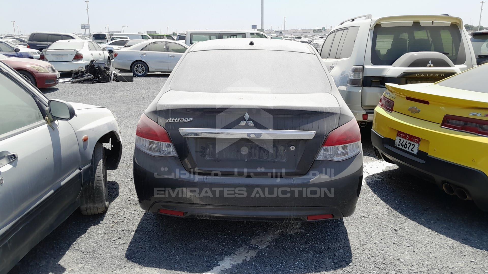 2014 MITSUBISHI ATTRAGE VIN: MMBSTA13AEH016430