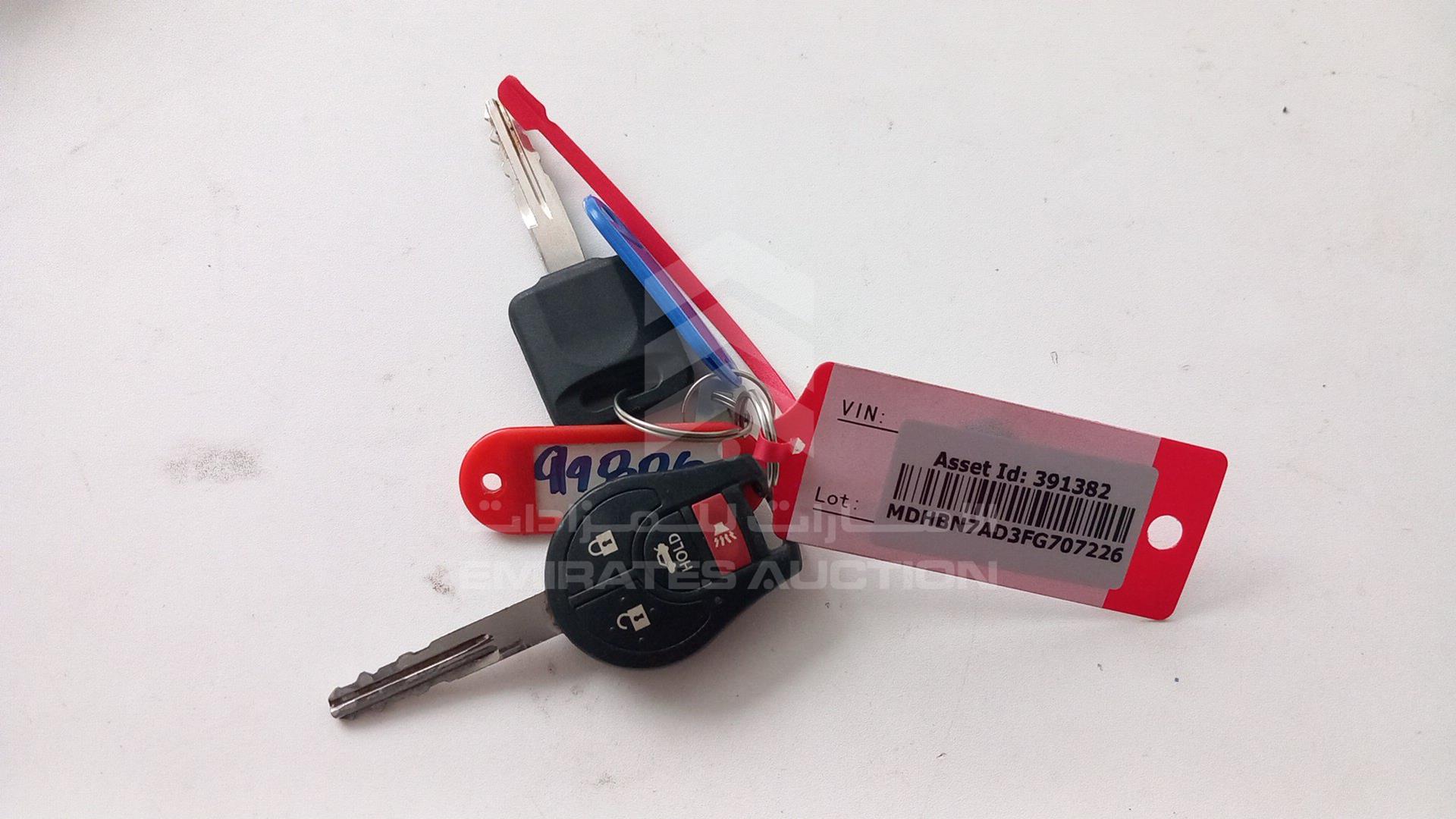2015 NISSAN SUNNY VIN: MDHBN7AD3FG707226