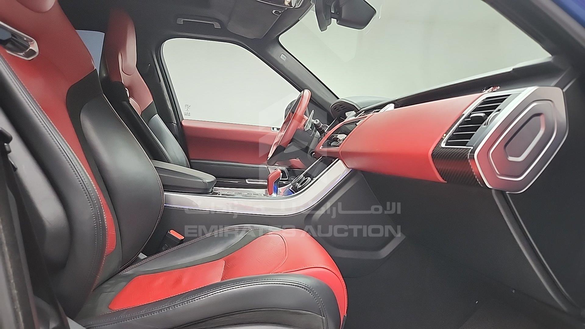 2022 RANGE ROVER SPORT SVR VIN: SALWA2BE2NA213201