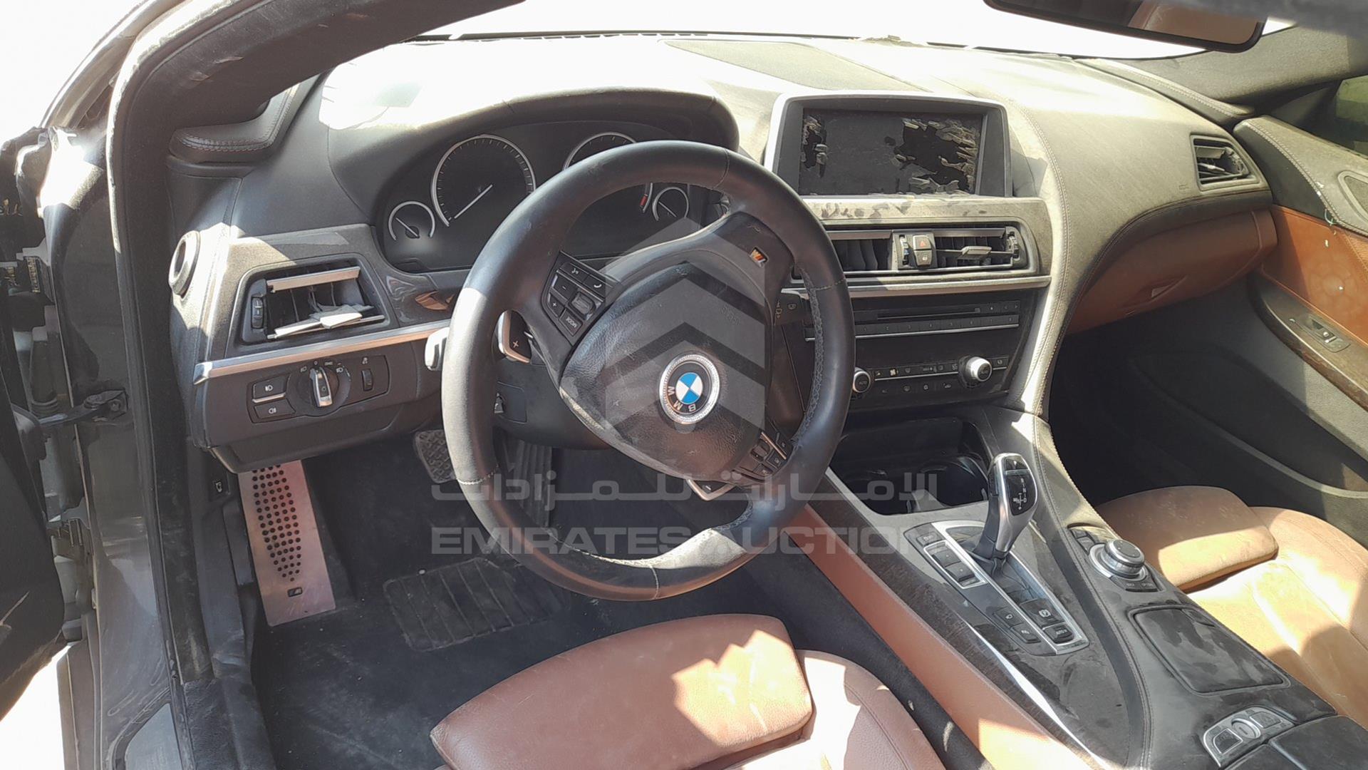 2013 BMW 640 VIN: WBA6A0109DDY65728
