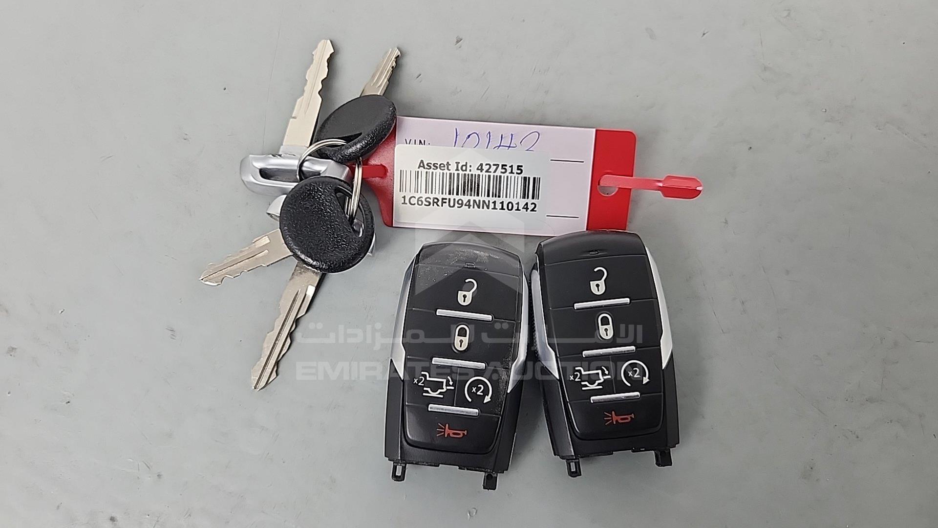2022 DODGE RAM 1500 VIN: 1C6SRFU94NN110142