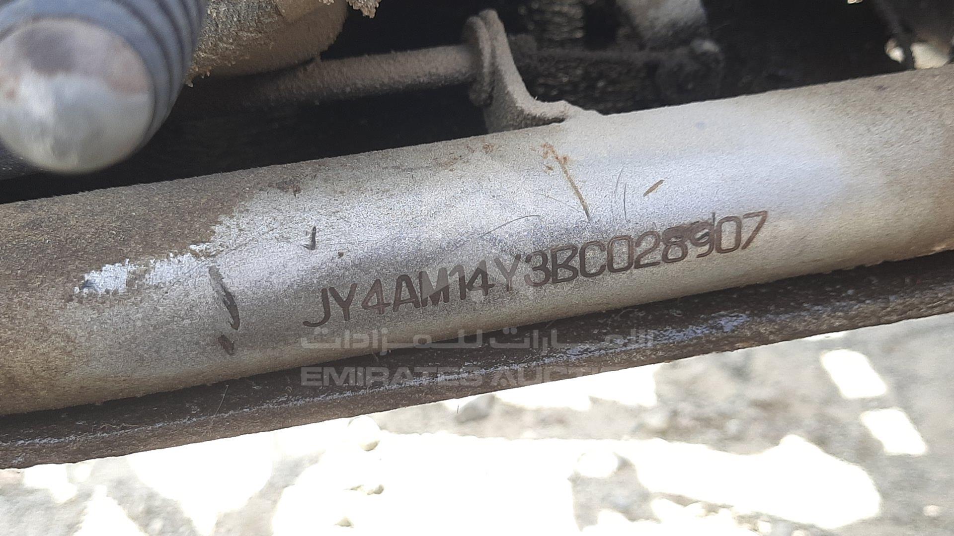 0 ATV YAMAHA VIN: JY4AM14Y3BC028907