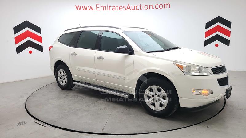 1GNKR8ED9CJ235432 Auction: EmiratesAuction Lot: 413741 1GNKR8ED9CJ235432 Chevrolet Traverse 2012 WHITE Photo 13