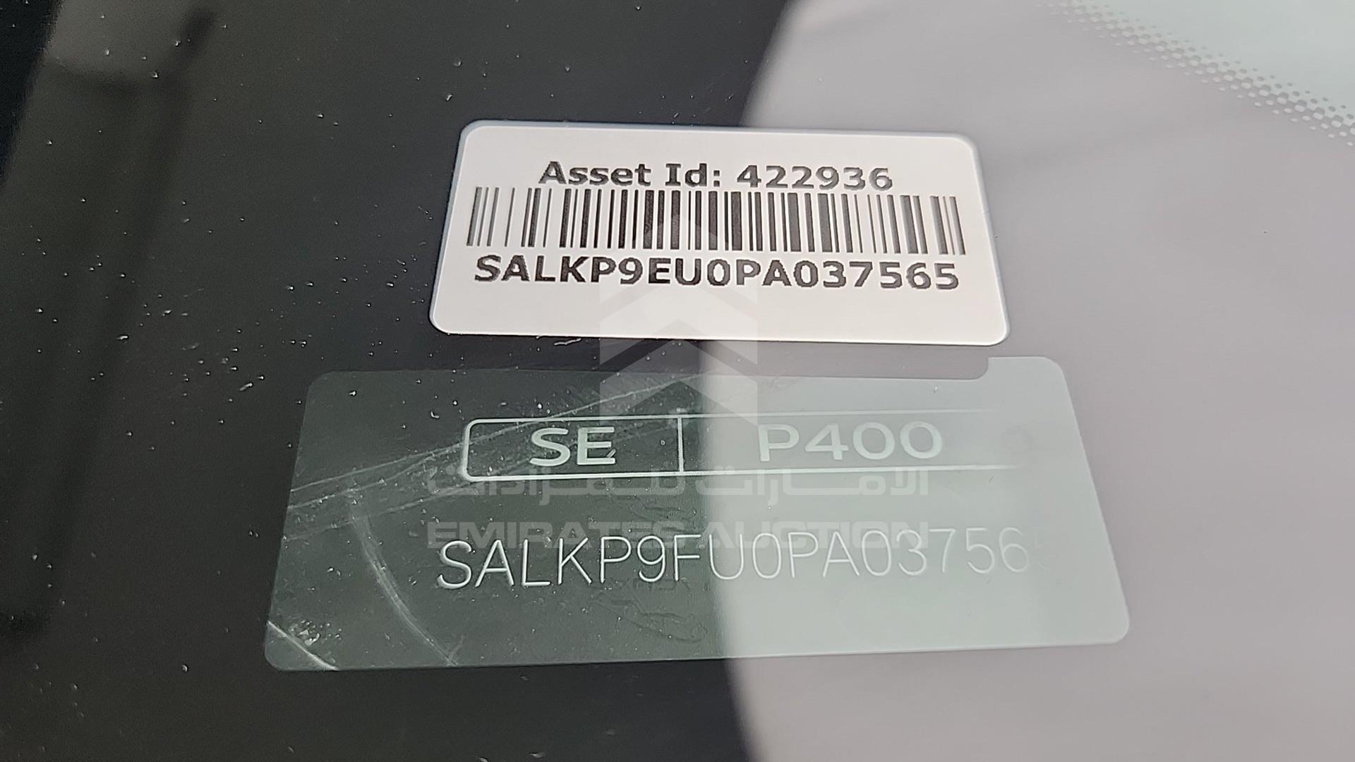 2023 RANGE ROVER VOGUE VIN: SALKP9EU0PA037565