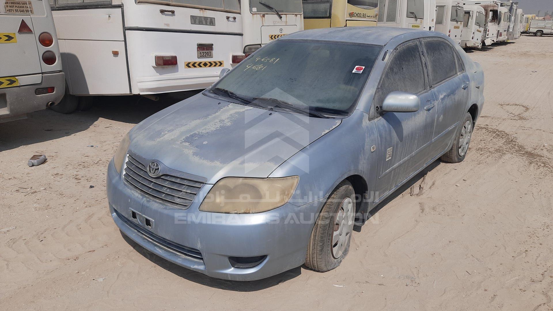 2005 TOYOTA COROLLA VIN: JTDBW23E453081357