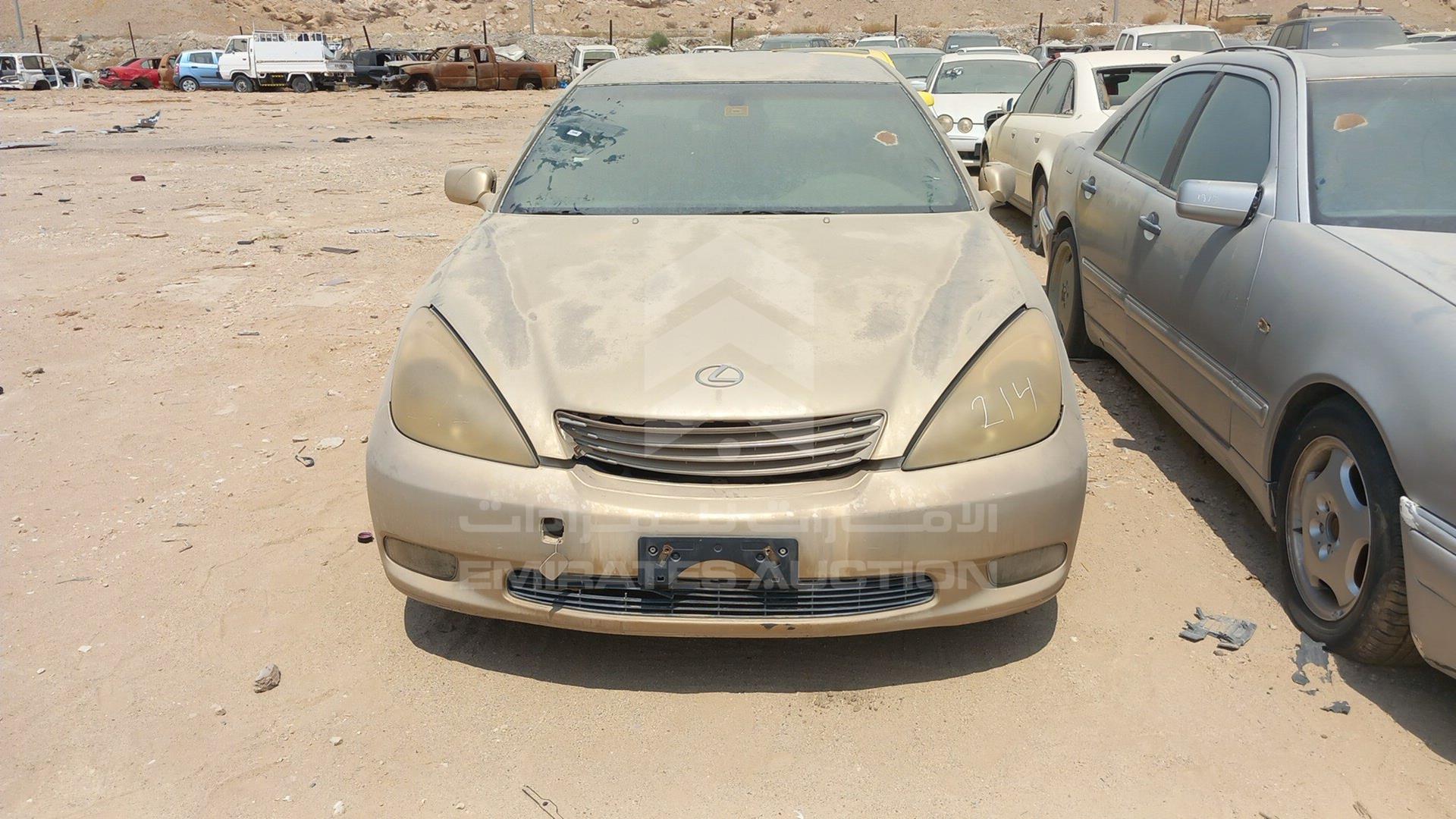 2003 LEXUS ES 300 VIN: JTHBF30G430135510