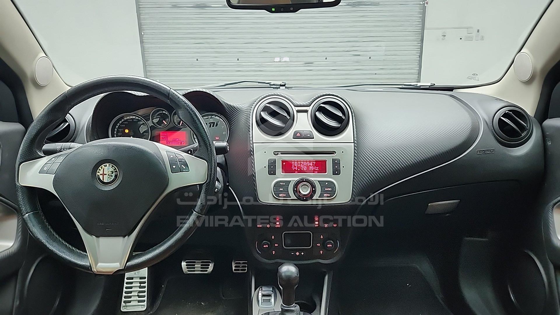 2013 ALFA ROMEO MITO VIN: ZARKA3987D1211654