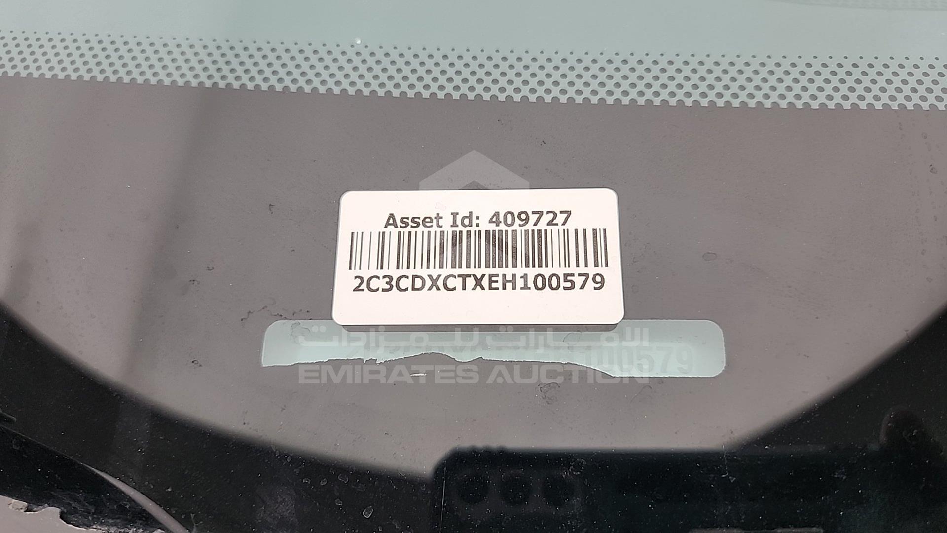 2014 DODGE CHARGER VIN: 2C3CDXCTXEH100579