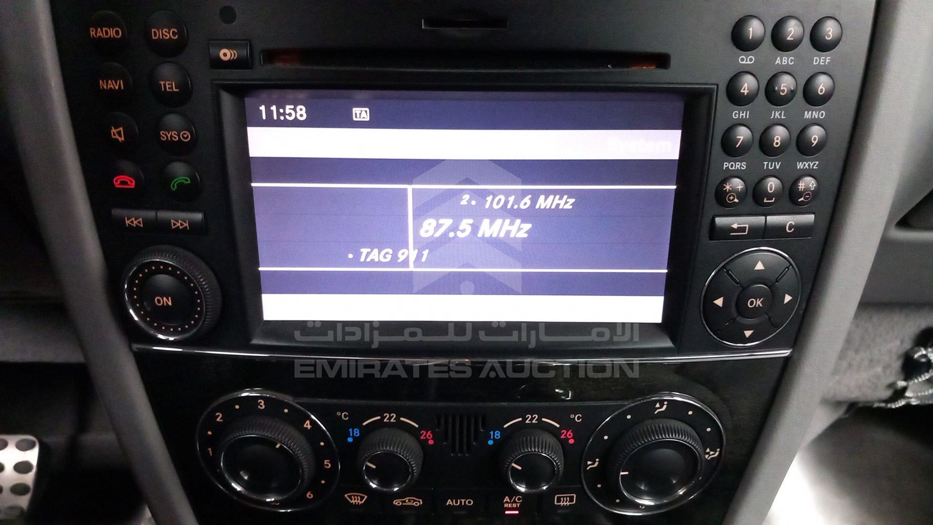 2009 MERCEDES G 55 VIN: WDCYR70F89X177660