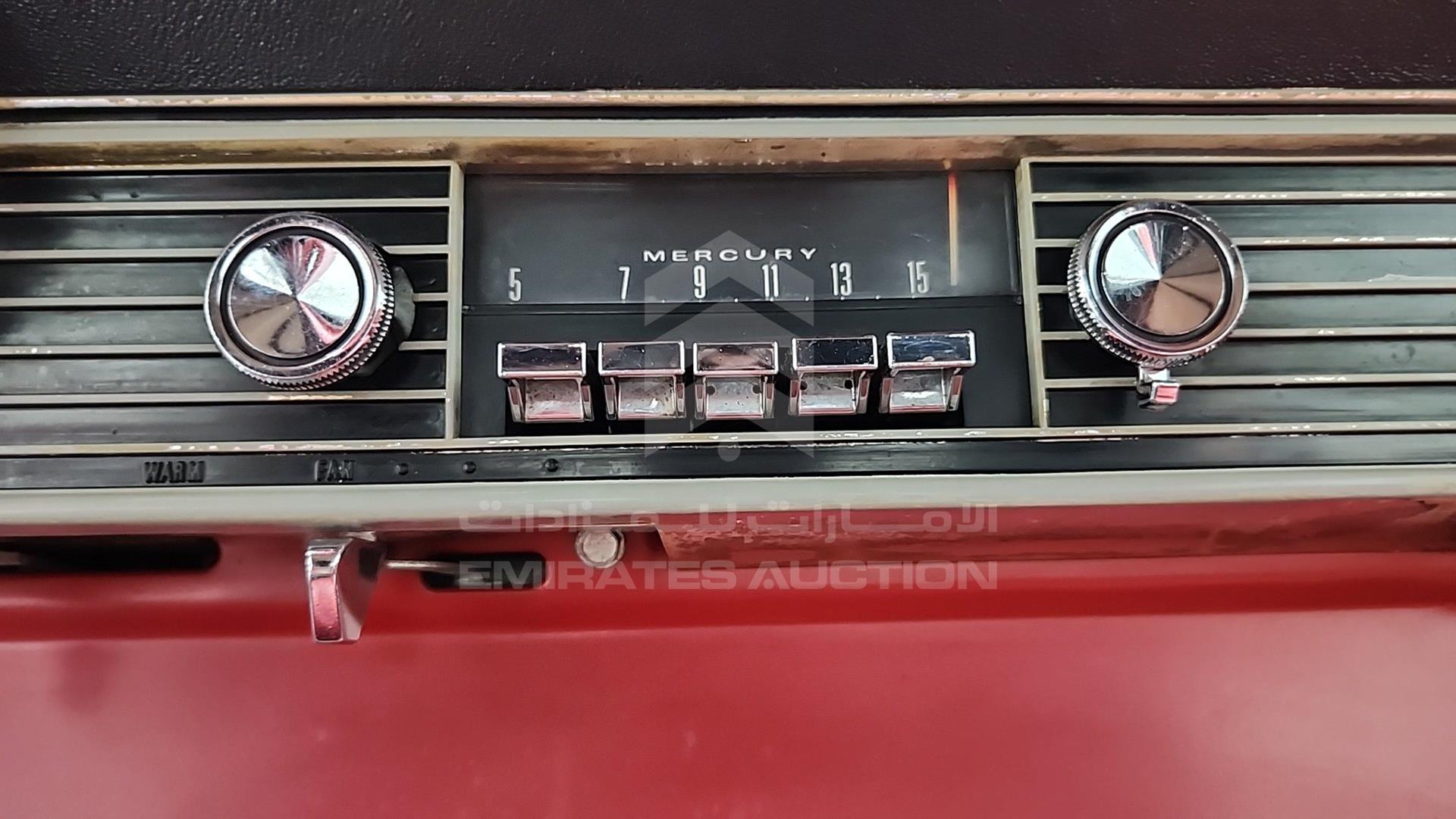 1967 FORD MERCURY VIN: 7H12C500902