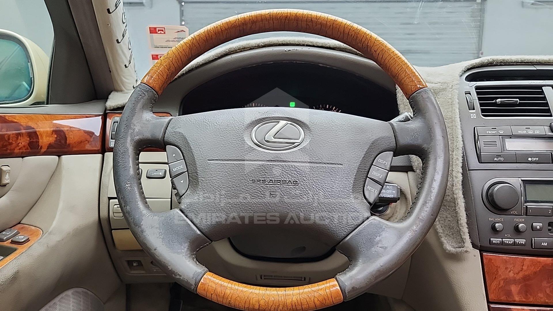 0 LEXUS LS 430 SCRAP VIN: JTHBN30F630103362