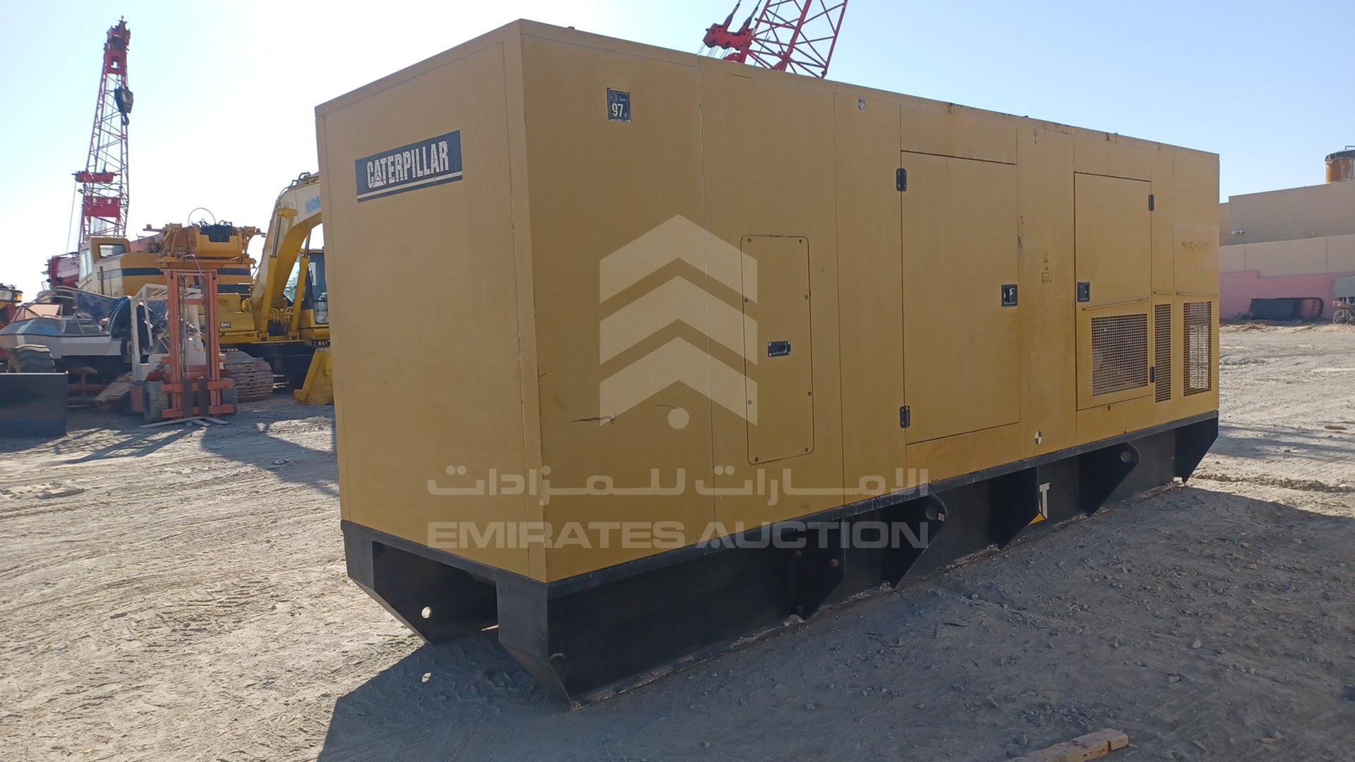 0 GENERATOR CATERPILLAR 500KVA VIN: CAT00000LC1G01336