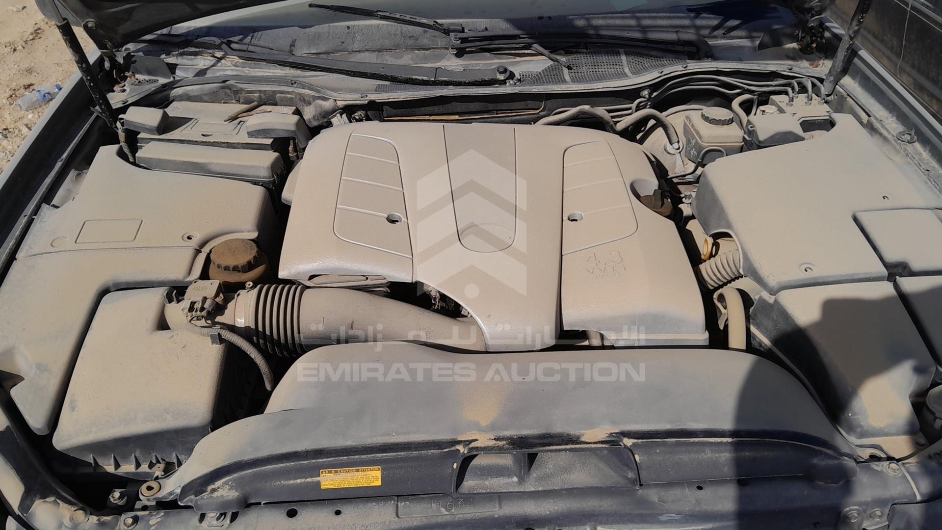 2003 LEXUS LS 430 VIN: JTHBN30F330116604
