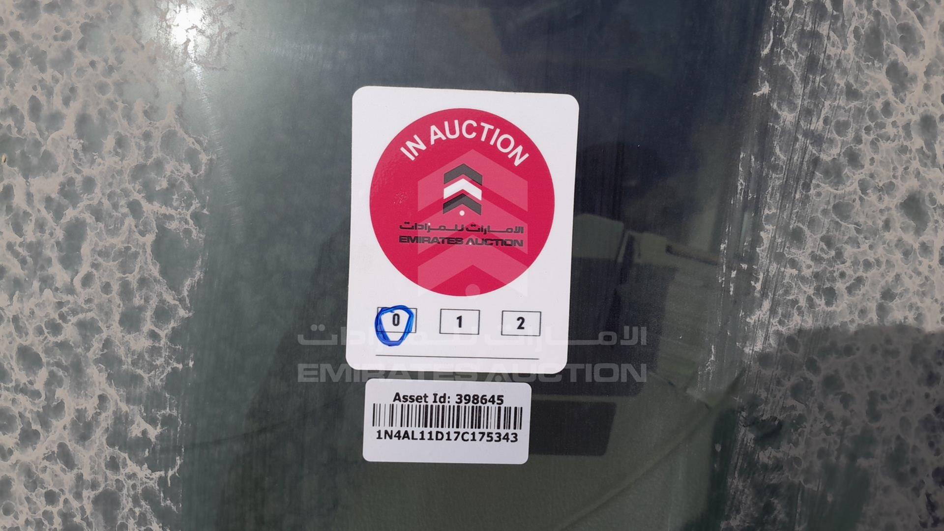 2007 NISSAN ALTIMA VIN: 1N4AL11D17C175343