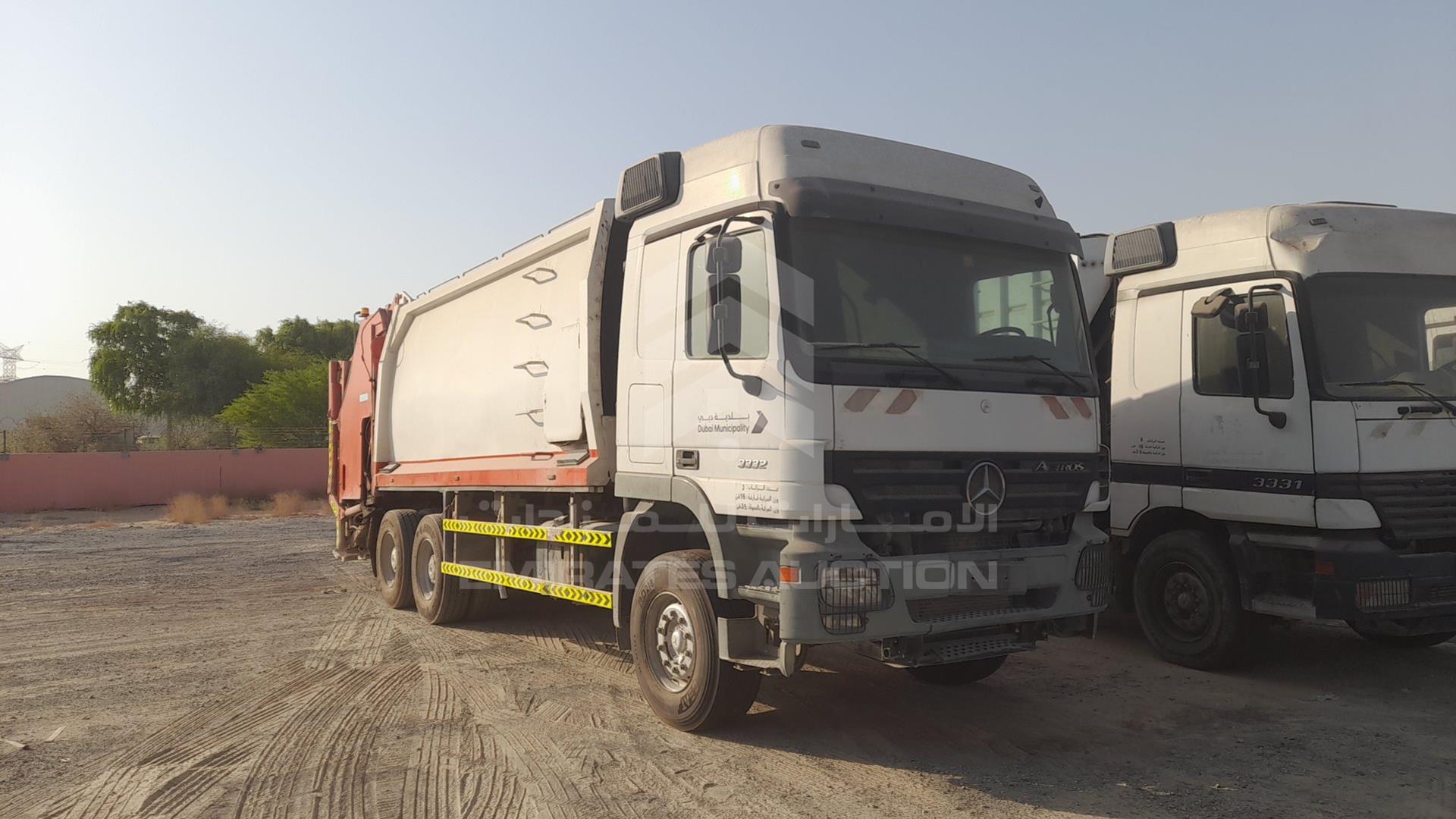 2007 MERCEDES ACTROS VIN: WDAKHCAA97L185817